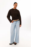Atlas Long Sleeve Top, BROWN BEAN - example image 5