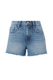 90 S Baggy Denim Short, MONACO BLUE - alternate image 3