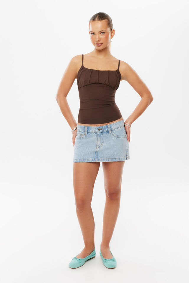 Holly Top, BAKED BROWN
