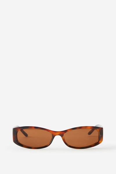 Marissa Slim Sunglasses, TORT/BROWN