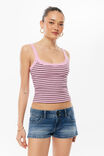 Y2k Micro Denim Short, BLUE MOON - example image 4