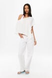 Poppy Knit Poncho, COSY CREAM - example image 2