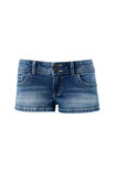 Y2k Micro Denim Short, BLUE MOON - example image 5