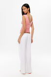 Soft Gina Ruched Top, SUNSET CORAL - example image 3