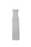 Soft Strappy Ruched Maxi Dress, GREY MARLE - alternate image 6