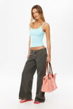 Ultra Low Rise Baggy Jean, MISTY GREY/STAR - example image 4