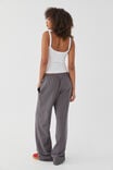 Relaxed Wide Leg Track Pant, CHROME GREY - alternate image 3