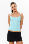Sleek Lily Aline Mini Skort, BLACK - example image 4