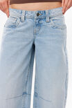 Ultra Low Rise Barrel Jean, DUSK BLUE - example image 4