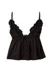 Tori Babydoll Cami, BLACK - alternate image 7