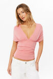 Soft Brielle Top, SUNSET CORAL - example image 1