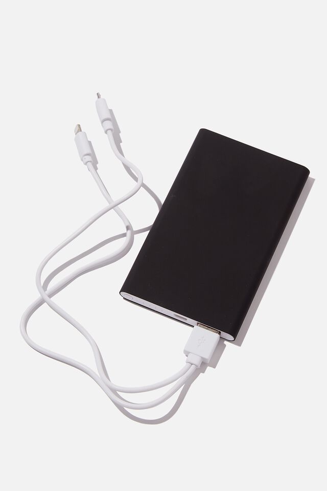 Charge It Power Bank, BLACK