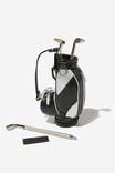 Caddy Golf Pen Set, BLACK & WHITE - alternate image 1
