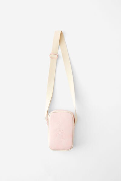 Collab Crossbody Bag, LCN PEA PEANUTS / SNOOPY BALLET BLUSH