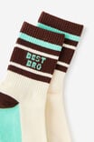 Mid Crew Relative Energy Socks, BEST BRO - example image 2