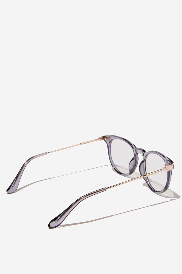 Easy Eye Remi Blue Light Glasses, TINTED BLACK