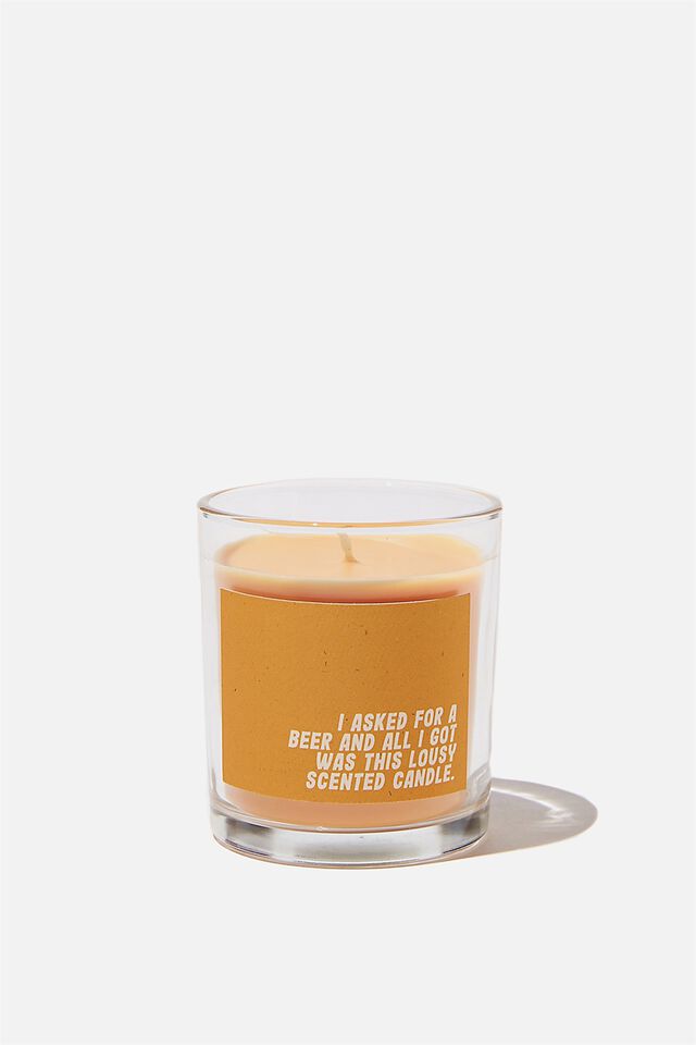 Talk To Me Candle, BEER!