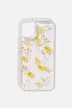 Protective Phone Case Iphone 12 Mini, TRAPPED MICRO FLOWERS - alternate image 1