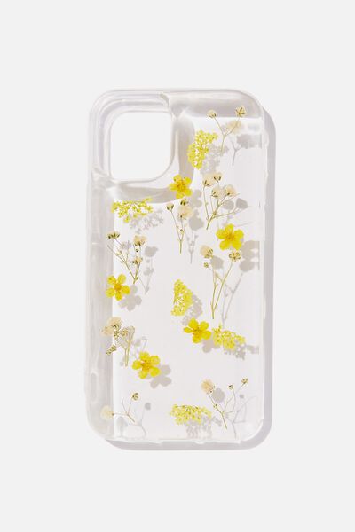 Protective Phone Case Iphone 12 Mini, TRAPPED MICRO FLOWERS