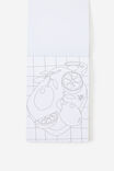 Mini Colouring Pad, BY THE MEDITTERANEAN - example image 2