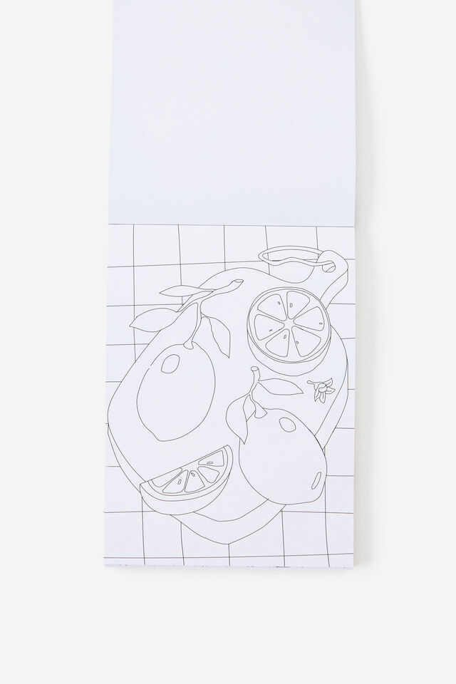 Mini Colouring Pad, BY THE MEDITTERANEAN