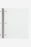 College Ruled Campus Notebook, OFFICIAL GUIDE MERLOT RED - alternate image 2