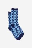 Socks, ICON ARGYLE BLUE - alternate image 1