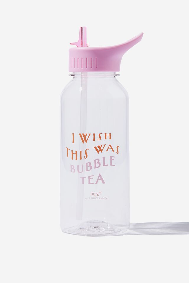 Drink It Up Bottle, RG I WISH THIS WAS BUBBLE TEA