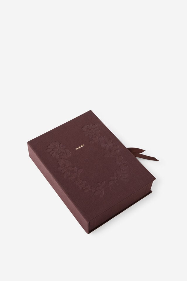 A5 Clothbound Journal Set, ESPRESSO