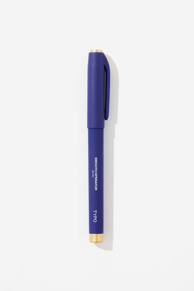 Smooth Operator Gel Pen, BLUE