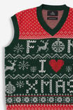 Christmas Vest, F**K I LOVE XMAS!! - alternate image 2