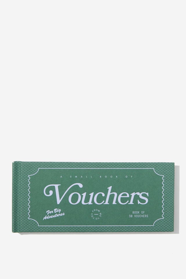 Voucher Activity Book, HERITAGE GREEN LILAC