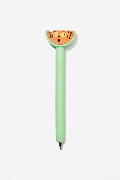 License Novelty Pen, LCN WB RICK AND MORTY WATERMELON