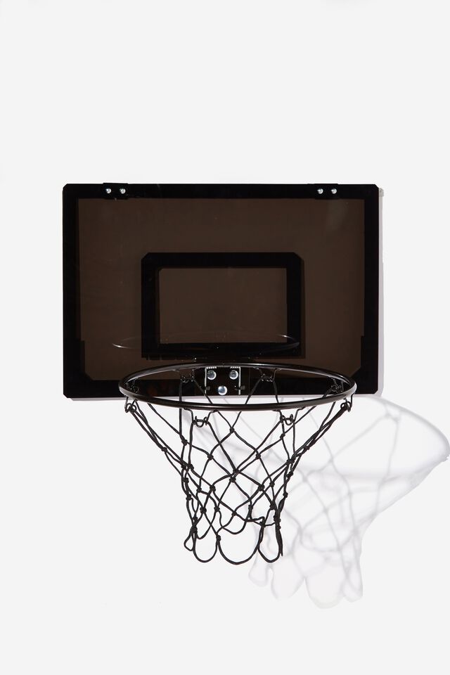 Mini Basketball Hoop, BLACK