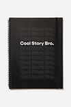 A4 Spinout Notebook, RG NZ COOL STORY BRO - alternate image 1