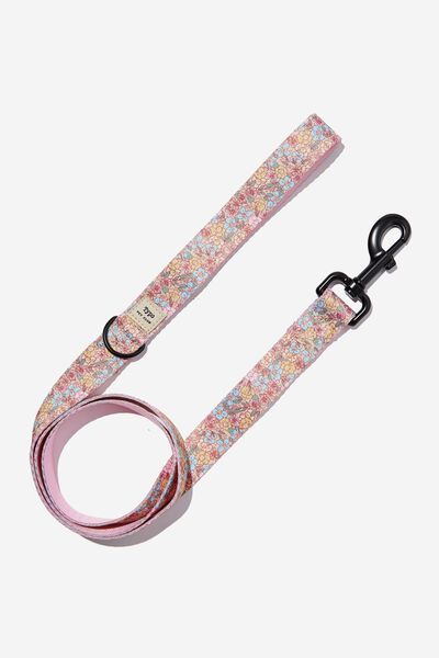 Dog Lead, DITSY FLORAL SAND
