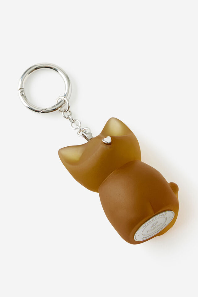 Resin Craft Keychain, NOSEY FOX