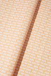 Roll Wrapping Paper, HAVE THE BEST DAY EVER PEACH WHITE - alternate image 1