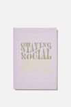 A5 Fashion Activity Journal (8.27" x 5.83"), STAYING SOCIAL VOL.2