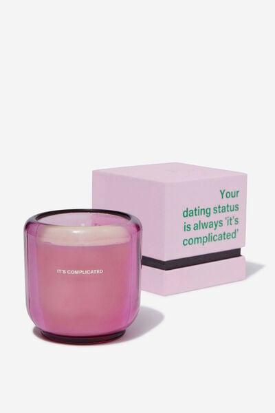 Truthfully Candle, PINK ITS COMPLICATED