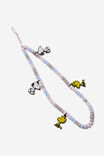 Collab Carried Away Phone Charm Strap, LCN PEA/ SNOOPY WOODSTOCK - alternate image 1
