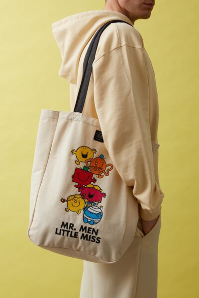 Stitched Up Tote, LCN MEN MR MEN LITTLE MISS CHARACTERS