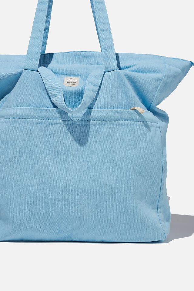 Wellness Tote Bag, ARCTIC BLUE
