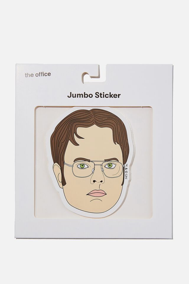 The Office Jumbo Sticker, LCN UNI DWIGHT