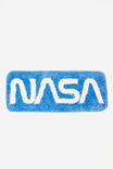 NASA Floor Rug, LCN NAS NASA LOGO BLUE - alternate image 3