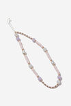 Carried Away Phone Charm Strap, PASTEL PEARLS - alternate image 1