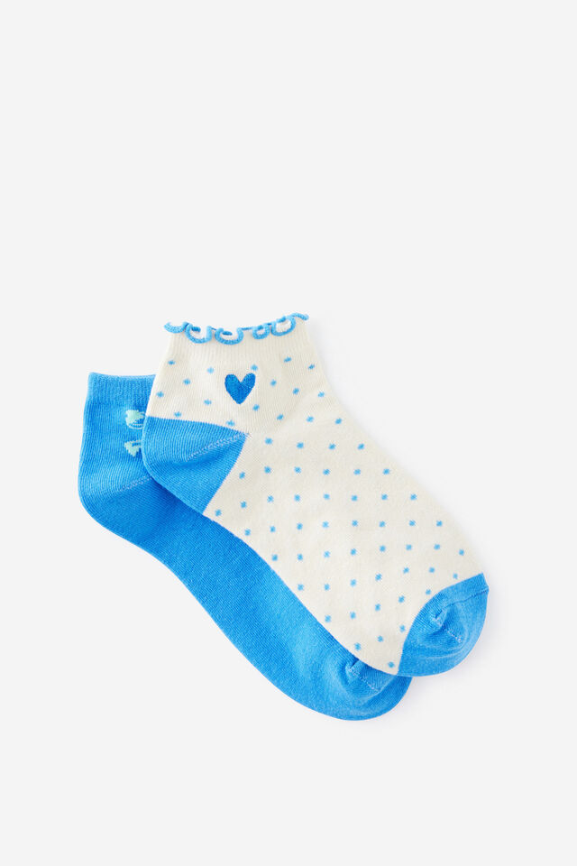 Ankle Socks 2 Packs, BOW