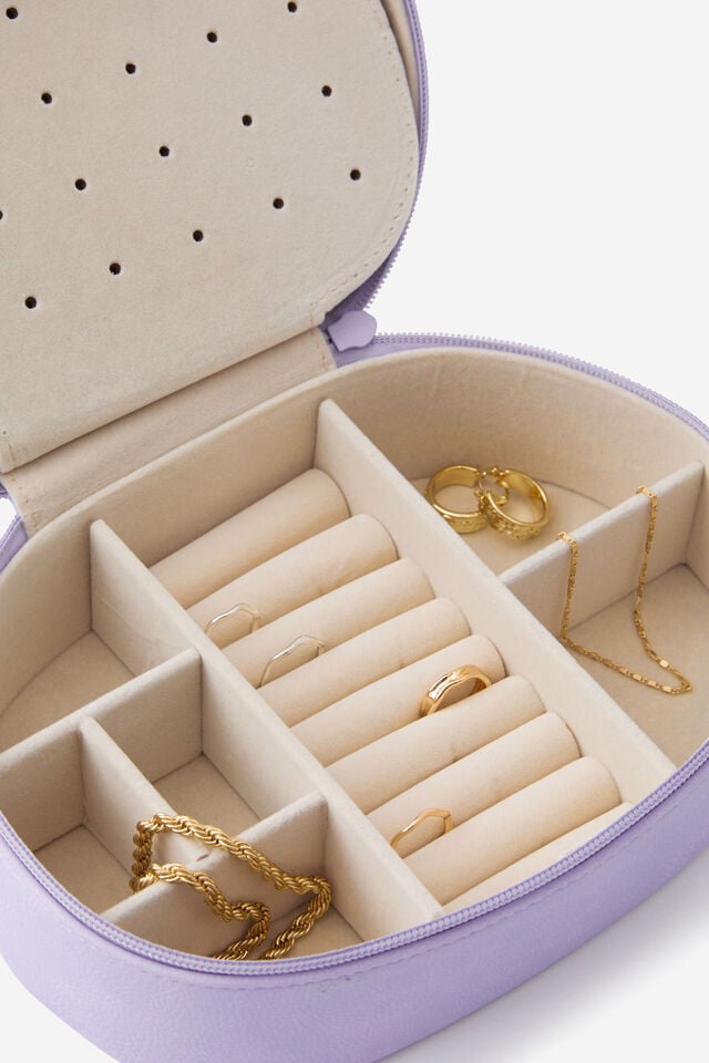 Off The Grid Jewellery Case Large, LAVENDER HAZE