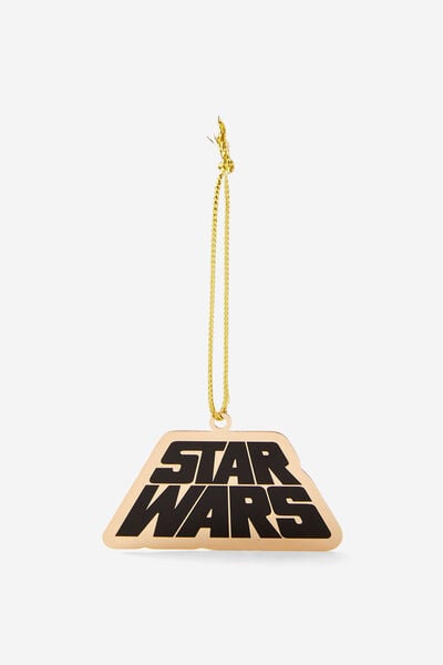 Collab Metal Christmas Ornament, LCN LUC STAR WARS