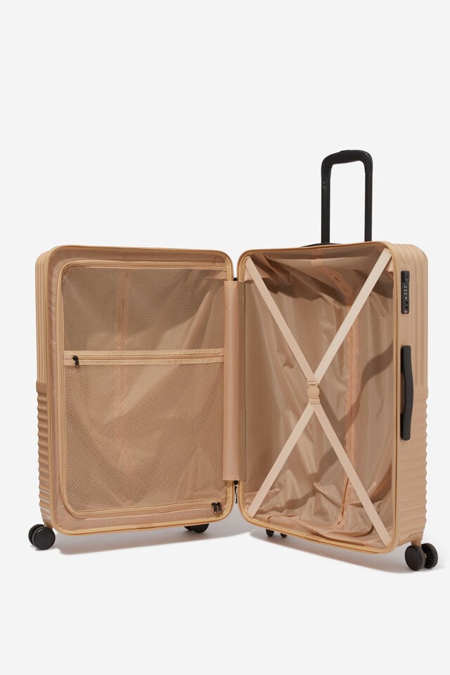 28 Inch Large Suitcase, LATTE